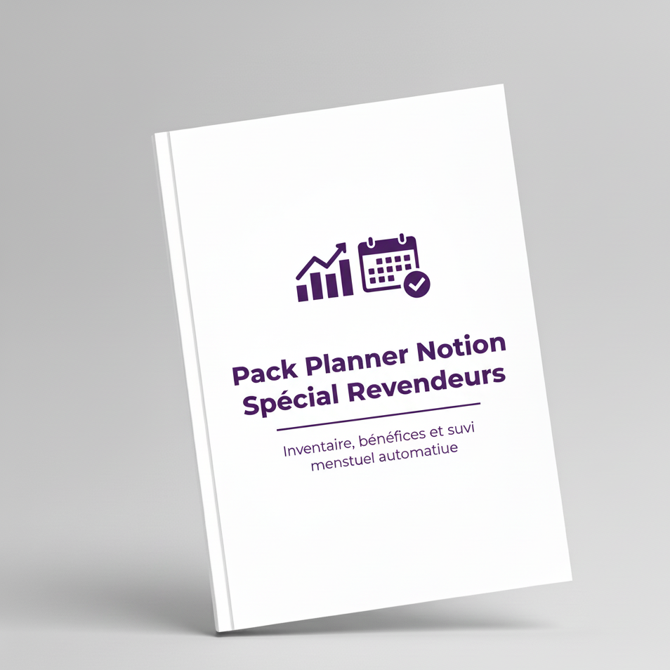 đPack Planner Notion SpĂ©cial Revendeurs