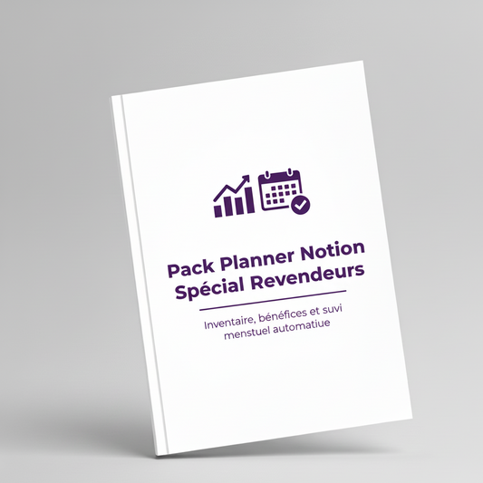 📊Pack Planner Notion Spécial Revendeurs